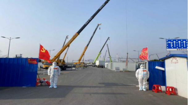 防疫接力，勇戰(zhàn)疫情——鞍勤、溫泉集團全力保障健康驛站項目建設